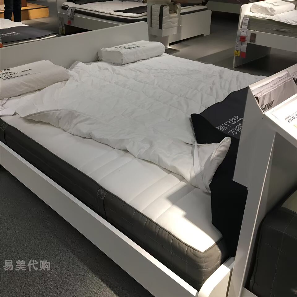 IKEA chính hãng mua trong nước Haiwoge túi nệm lò xo cứng đa kích cỡ tùy chọn - Nệm nệm cao su tổng hợp
