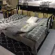 Bán lớn IKEA mua trong nước Fissdo khung giường bằng sắt rèn giường / giường đôi - Kính kính mát nam