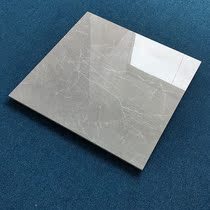 Foshan thickened grey through body marble living room tile floor tiles 800x800 full porcelain non-slip abrasion resistant floor tiles