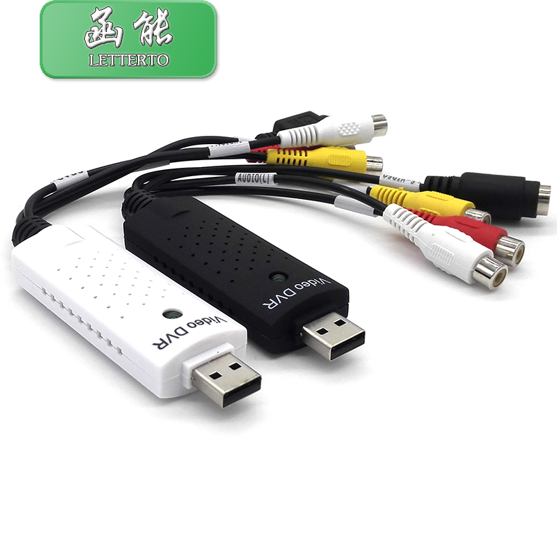 New products USB video acquisition card set-top box transfer notebook 1-way HD monitoring acquisition card AV computer audio-video-Taobao