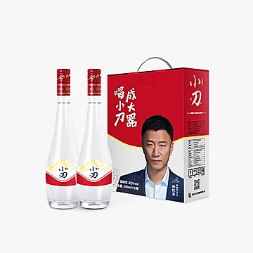 礼盒装小刀42度500ml*2瓶