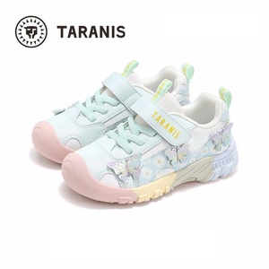 泰兰尼斯童鞋秋冬新款女童运动鞋子防滑软底儿童休闲鞋女孩跑步鞋