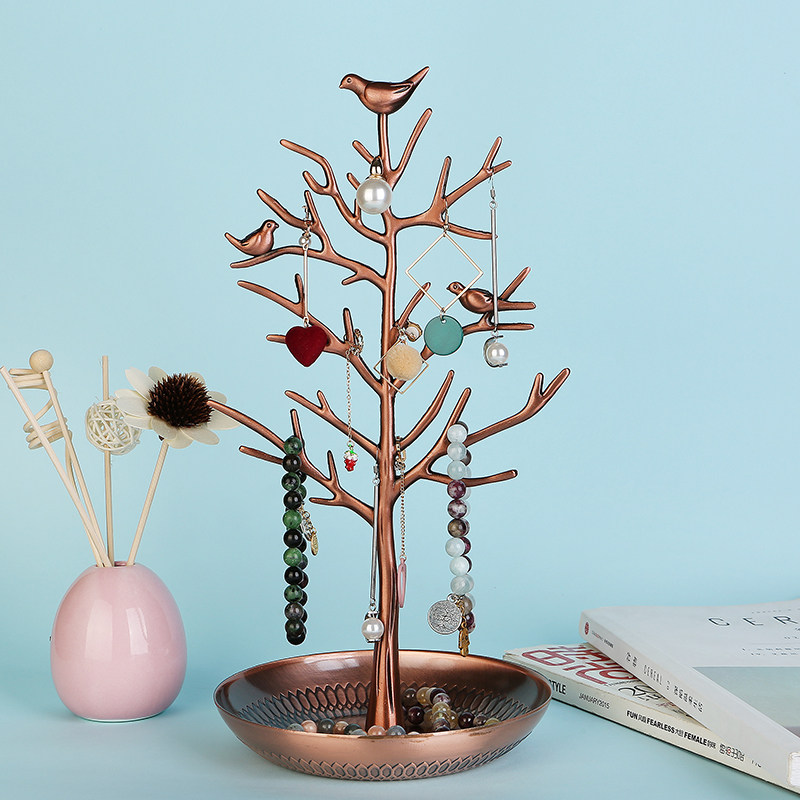 Jewelry rack jewelry hanger jewelry storage display stand table finishing key hanger earring necklace bracelet holder