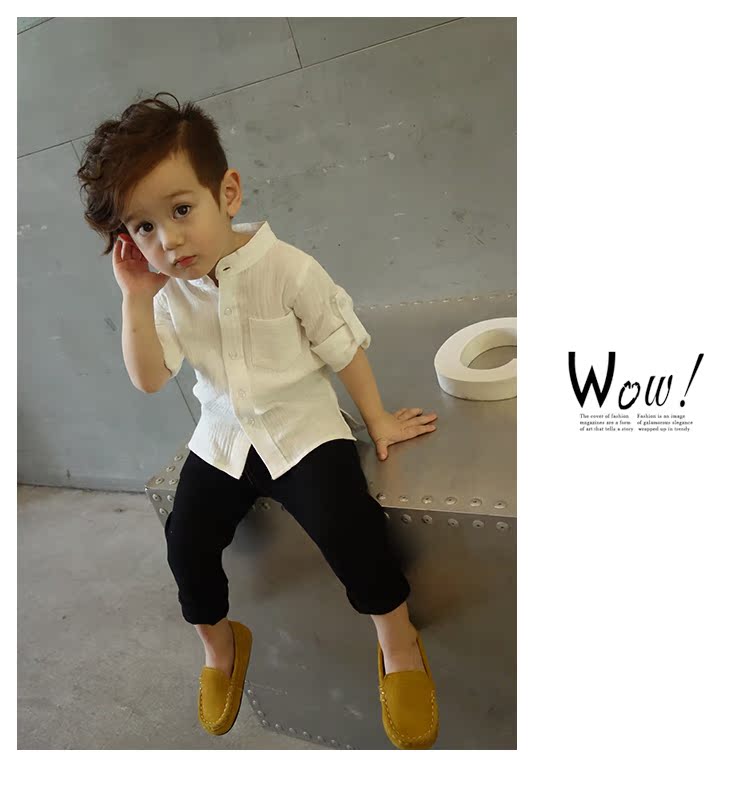 Chemise enfant à manche longue - Ref 2083230 Image 37