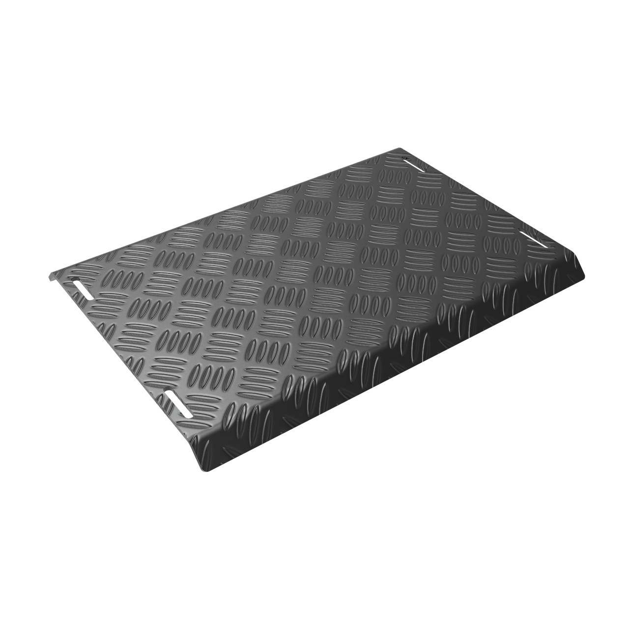 Aluminum Plate Aluminum Alloy Pattern Plate 5mm Thick Foot Rest Pedal Oxidized Black AluminiumDiamondPlate