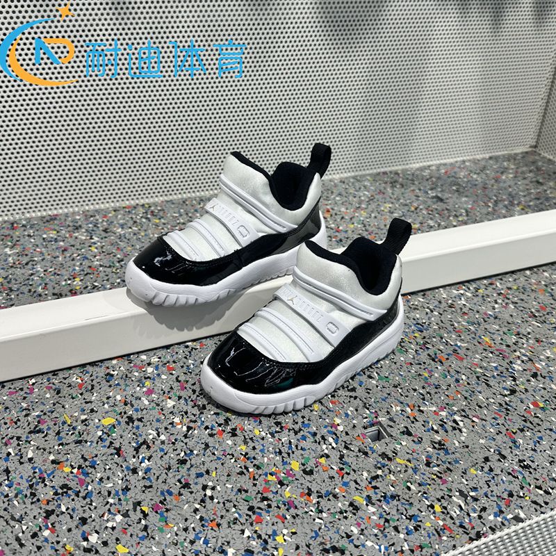 Jordan/Jordan Genuine Store Products Boys' and Girls' Shoes Aj11 Basketball Shoes Slip-On Casual Walking Shoes Bq7102