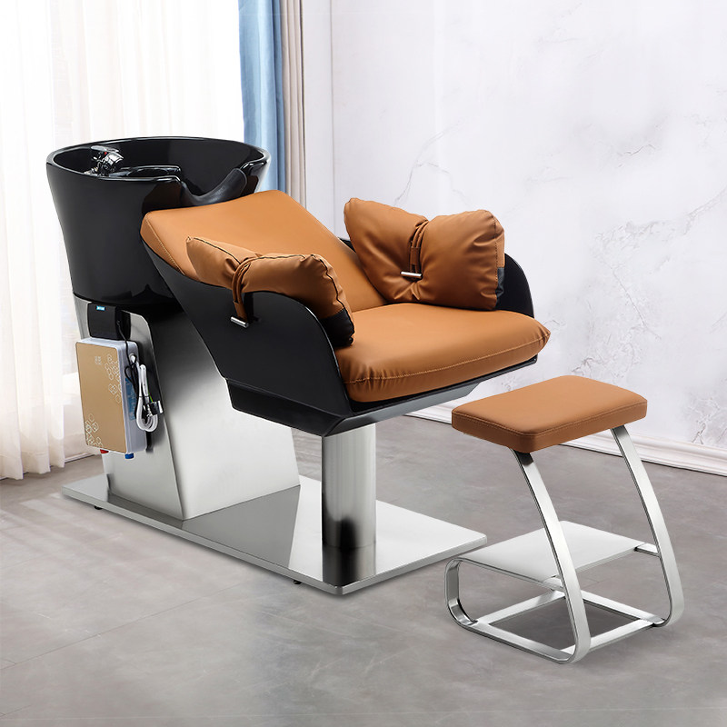 New hair wash bed barber shop hair salon hairdresser hair simple net red flush bed semi-reclining shampoo bed