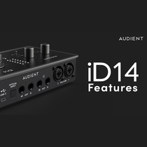 New Audient iD4 iD14 MK2 MK2 audio interface professional recording sound card