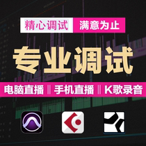 Acoustic Card Debugging Professional Tuning Masters Fine Tune Live Singing Rap Rap Rack Effect Mac Apple System Adjustable