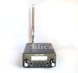 CZE -05B 0,1/0,5 Вт домашней стереочастотный FM -передатчик+металлическая антенна, источник питания, аудиокабель