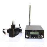 CZE -05B 0,1/0,5 Вт домашней стереочастотный FM -передатчик+металлическая антенна, источник питания, аудиокабель