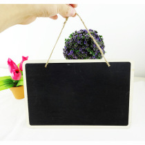 30 * 20CM cm small blackboard hanging single-sided wooden shop display advertising painting plate