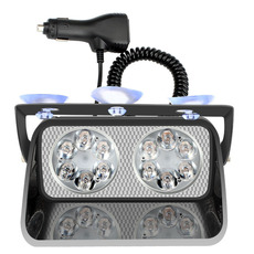 строб 车载led反击爆闪灯红蓝开道铲子警示灯防治远光狗克星超亮强光12v Yemingduo