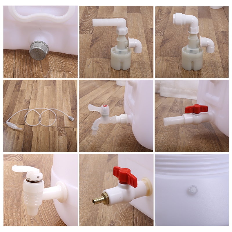 Plastic valve can be connected to four-point PPR pipe, plastic bucket accessories can be connected to water pipe automatic water supply valve