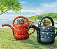 Черный заварочный чайник для влюбленных