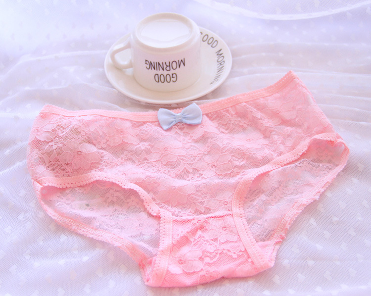 Ren quần lót nữ ren Nhật Bản eo thấp hot strappy công chúa vài mùa hè thoáng khí hollow tình yêu ăn mặc người quan lot ren