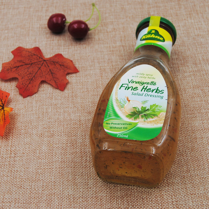 German Import Canopy Honey Mustard Salad Sauce Caesar 250ml Sushi Baking Salad Juice Fruits And Vegetables Salad Dressing