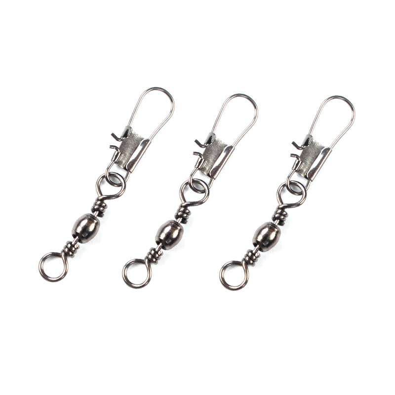 Honest Fishing B-type Pin Connector Bottle Shape 8 Octoid Ring Buckle Fast Turning Ring Sea Rod Fishing Fishing Supplies Fishing Gear Small