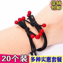 Korean hipster Hair Rope Joker Jewelry Hairband Headwear Simple High Elastic Rubber Band Tail Head Rope