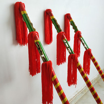 Money Rod Flower roller nine whip money stick even sound stick overlord whip Lotus Hunan stick