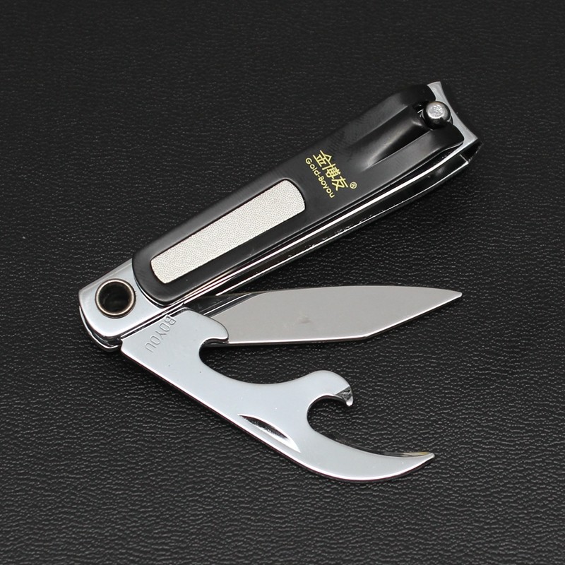 Bofriend multifunction nail clippers creative nail clippers with small knife openers upscale nail clippers beauty nail tools