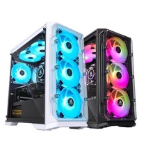 Xingu Lax youth version water-cooled game computer case ATX large board back line 280 cold row