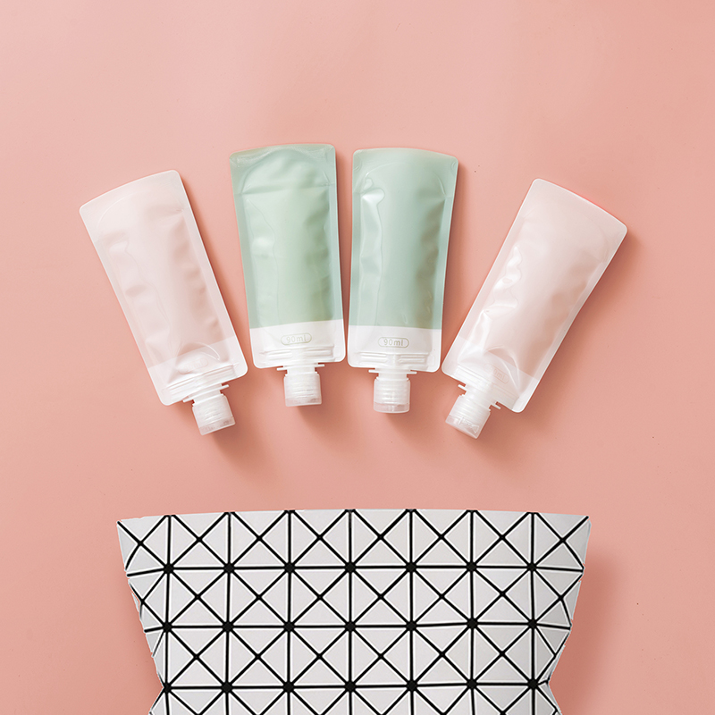 Travel bottle set shampoo shower gel bag small empty bottle portable lotion travel care cosmetics