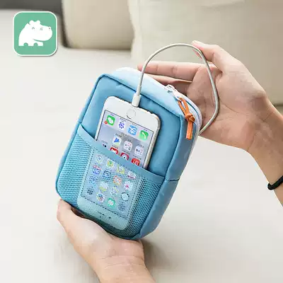 Digital accessories storage bag Data cable mobile charging bag Portable mobile phone power bag Headset portable travel