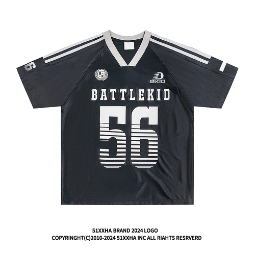 51 хип-хоп, новинка 2025 года, американская забавная футболка Blokecore в стиле ретро, ​​спортивный топ с короткими рукавами и короткими рукавами