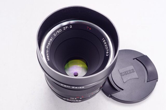 Zeiss ZEISST*MAKROPLANAR50/2ZF.2 second generation F-mount macro lens high resolution