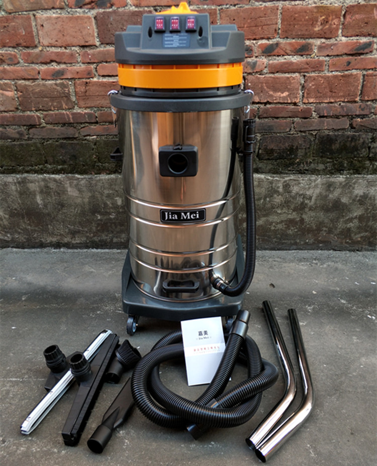 Máy hút bụi Baiyun Jiamei BF585-3 80L Máy hút nước công nghiệp Jieba mạnh mẽ cao cấp ướt và khô - Máy hút bụi robot hút bụi deebot de53