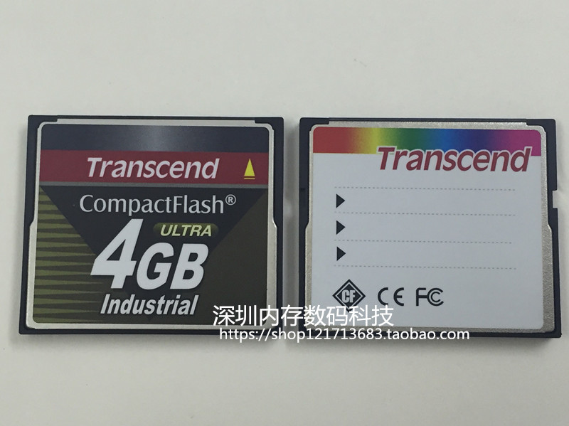 Transcend Transcend CF card 4G industrial grade memory card ULTRA wide temperature military card TS4GCF100i