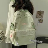 Летний вместительный и большой ранец, небольшая дизайнерская сумка через плечо, японский рюкзак, коллекция 2023, подходит для студента, тренд сезона