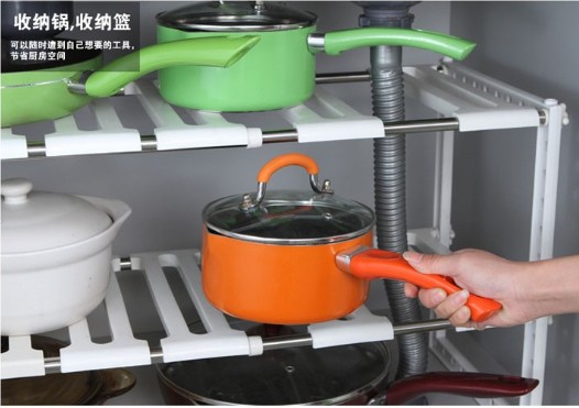 Sáng tạo cuộc sống gia đình nhà bếp cung cấp thiết bị gia dụng kệ lưu trữ đồ tạo tác lười biếng cửa hàng không gian tỉnh - Thiết bị sân khấu đèn led ngoài trời