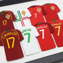 Ronaldo gift Portugal team new mini Jersey souvenir European Cup Real Madrid Juventus boyfriend gift