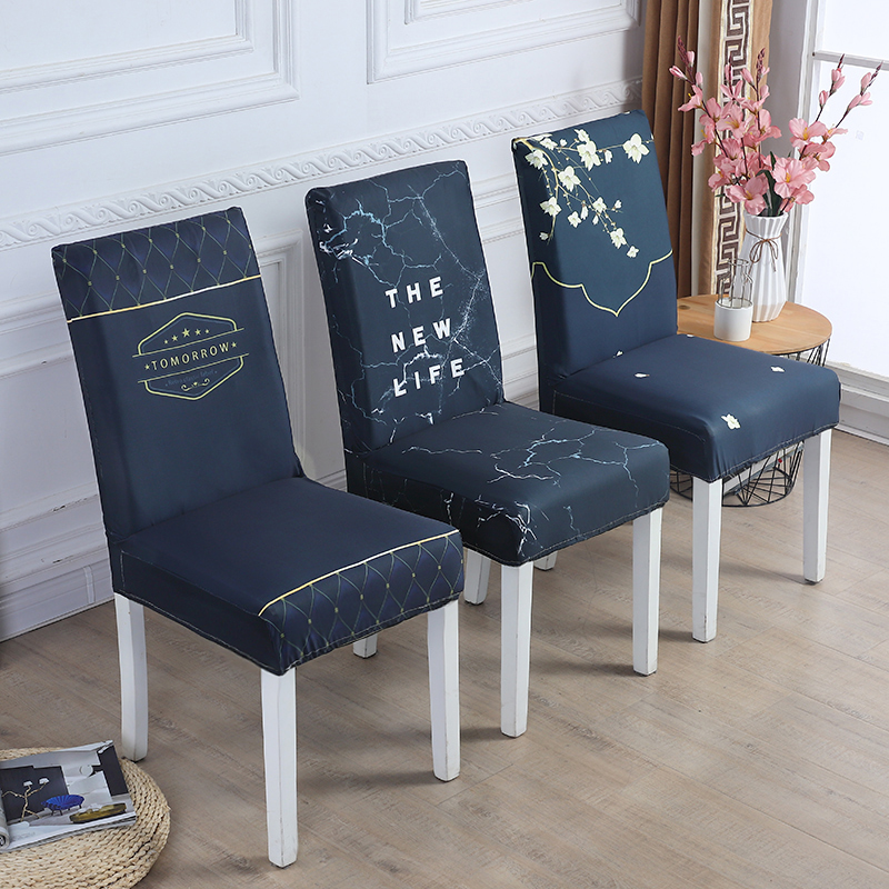 Elastic Fabric Chair Cover Chair Cover Dining Chair Cover Household Set Universal Seat Cover Stool Cover Universal Chair Cover