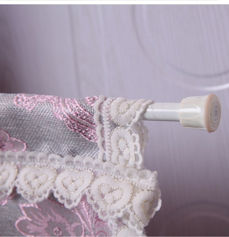 thủng miễn phí Ge Nuowa que shower curtain rod que kính thiên văn bức màn treo cực tắm shower curtain rod lắp đặt miễn phí thanh strut - Phụ kiện rèm cửa thanh treo rèm cửa sổ