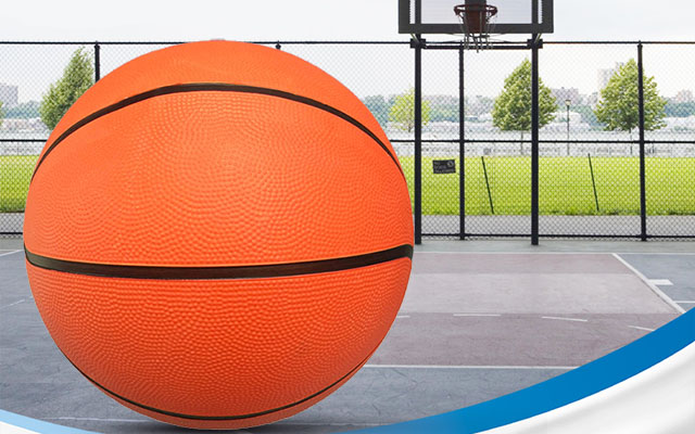 Middle examination special 7 Number of rubber basketball High quality gas cylinder air needle mesh for training special abrasion resistance