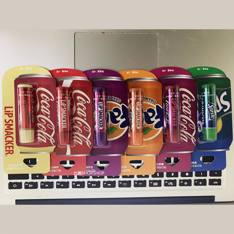 Spot Lip Smacker Coca-Cola moisturizing lipstick Finda Snowy Grape Moisturizing Lip Balm