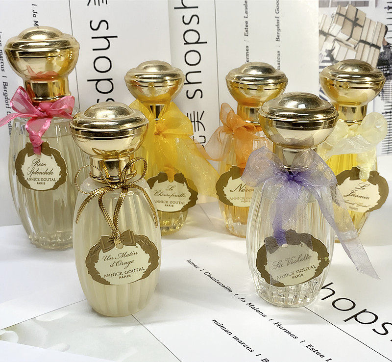 Amber Can Guterre Perfume Trial Bag Rose Gold Colleen Jasmine with Gardenia Suzuki Aroma Pea Hadis