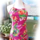 Người lớn tạp dề cảm giác nữ đồ ngủ cotton retro mùa hè gió quốc gia hàng đầu bảo vệ ấm bụng tạp dề dây đeo đồ lót