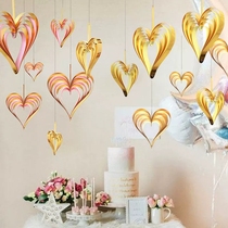 Festive Decorations Stereoloving Five Stars Hanging Accessories Hanging Pendant Birthday Party Wedding house Arranged Mall shop window Stage