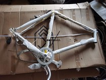 Fly upside down ride chrome steel molybdenum frame set with front and rear wheel set tooth plate handlebar etc