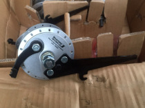 sturmey ar cher 36-hole aluminum alloy axle brake front hub with steel brake