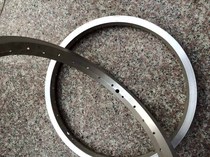 16-inch 28-hole welded single-layer thickened aluminum ring Taiwan Jinlun Factory silver