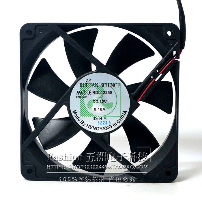 Mute 12025 0 12V 18A 12 cm cm mute Host shell Power Cooling Fan 120MM