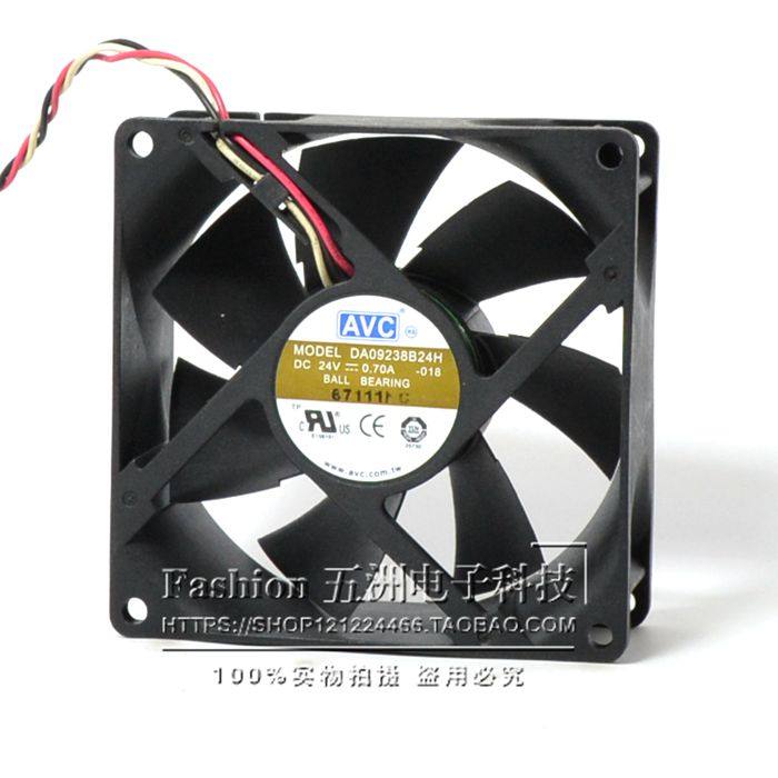 Taiwan AVC 9 cm 9038 double ball 24V0 70A inverter industrial control fan DA09238B24H