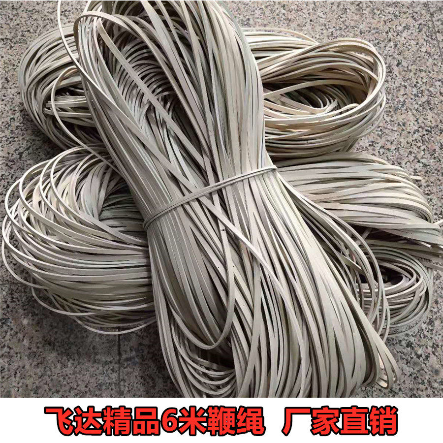 Feida 6 meters rubber nylon wire whip rope fitness wooden stainless steel gyro special whip tip whip rope whip rope