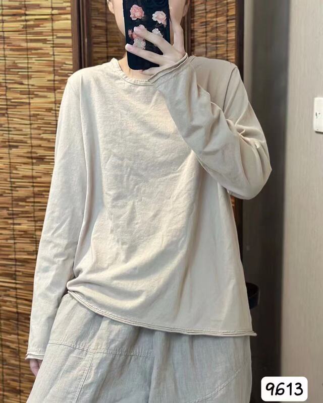 9613 Plain Cotton T-Shirt, Bust Size 120, Length 66