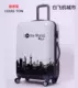 Phim hoạt hình vali dễ thương phổ quát bánh xe nam và nữ xe đẩy trường hợp hành lý du lịch 20 inch 24 inch mở rộng hộp mật khẩu vali nhôm